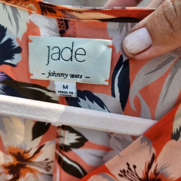 Johnny was Kade tie front kimono sleeve floral dress - Picture 6 of 9